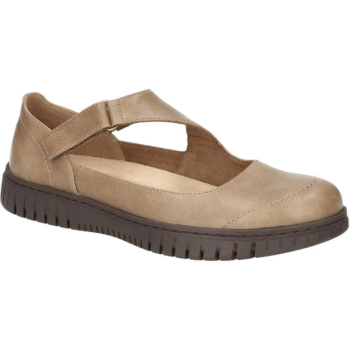 312847 Womens Adjustable Manmade Flat Shoes