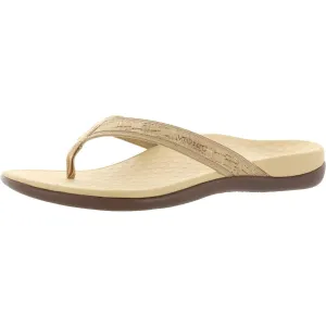 44 Tide ll Womens Leather Slip On Slide Sandals