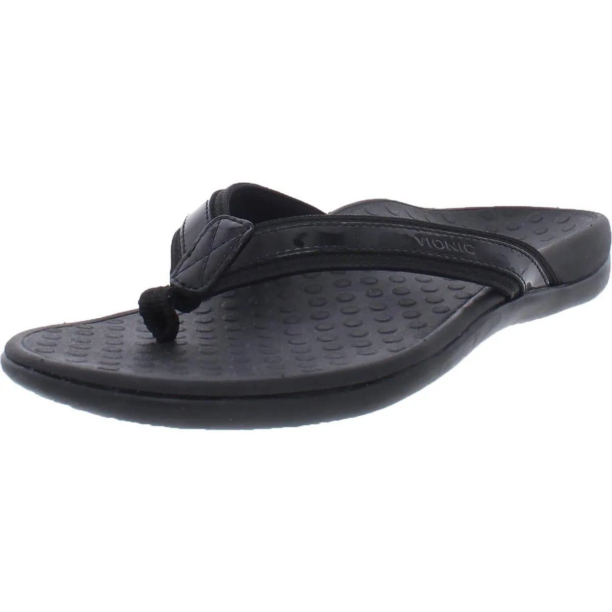 44 Tide ll Womens Leather Slip On Slide Sandals