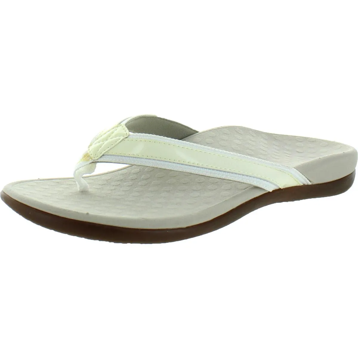 44 Tide ll Womens Leather Slip On Slide Sandals