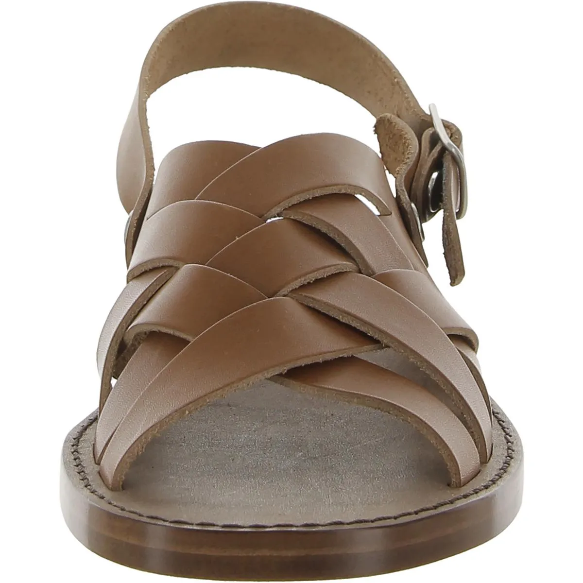 90s Fisherman Womens Leather Slip On Fisherman Sandals