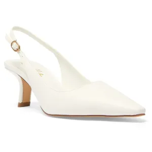 Abella Heel in White