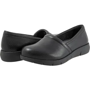 Adora Womens Arch Support Leather Slip-On Sneakers