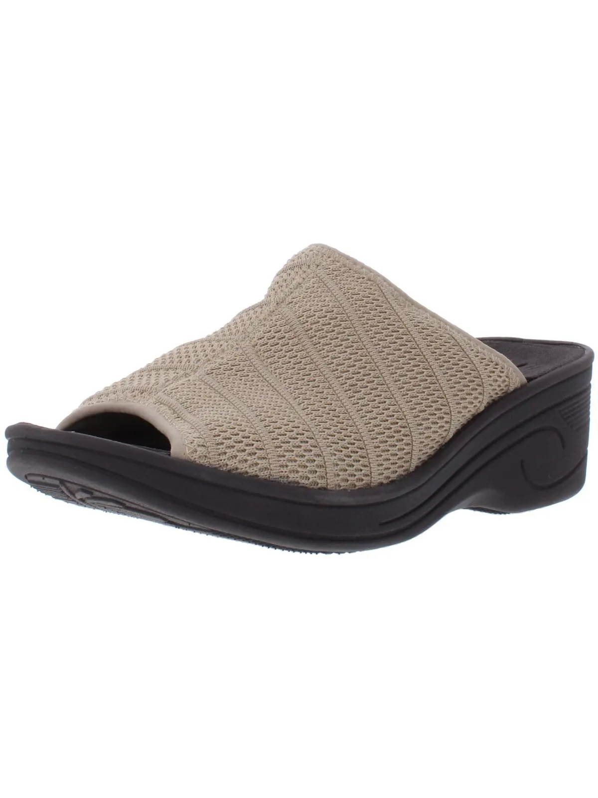 Airy Womens Comfy Slip On Wedge Sandals