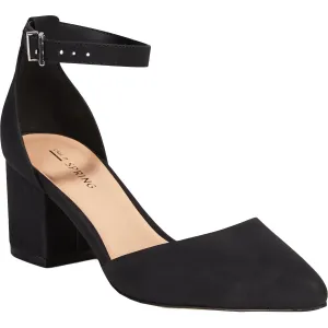 Aiven Womens Solid Faux Suede Pumps