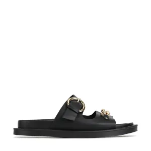 ALANI DOUBLE STRAP SLIDE SANDALS