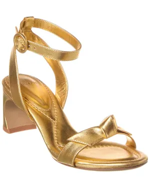 Alexandre Birman Clarita Bar Heel 60 Leather Sandal