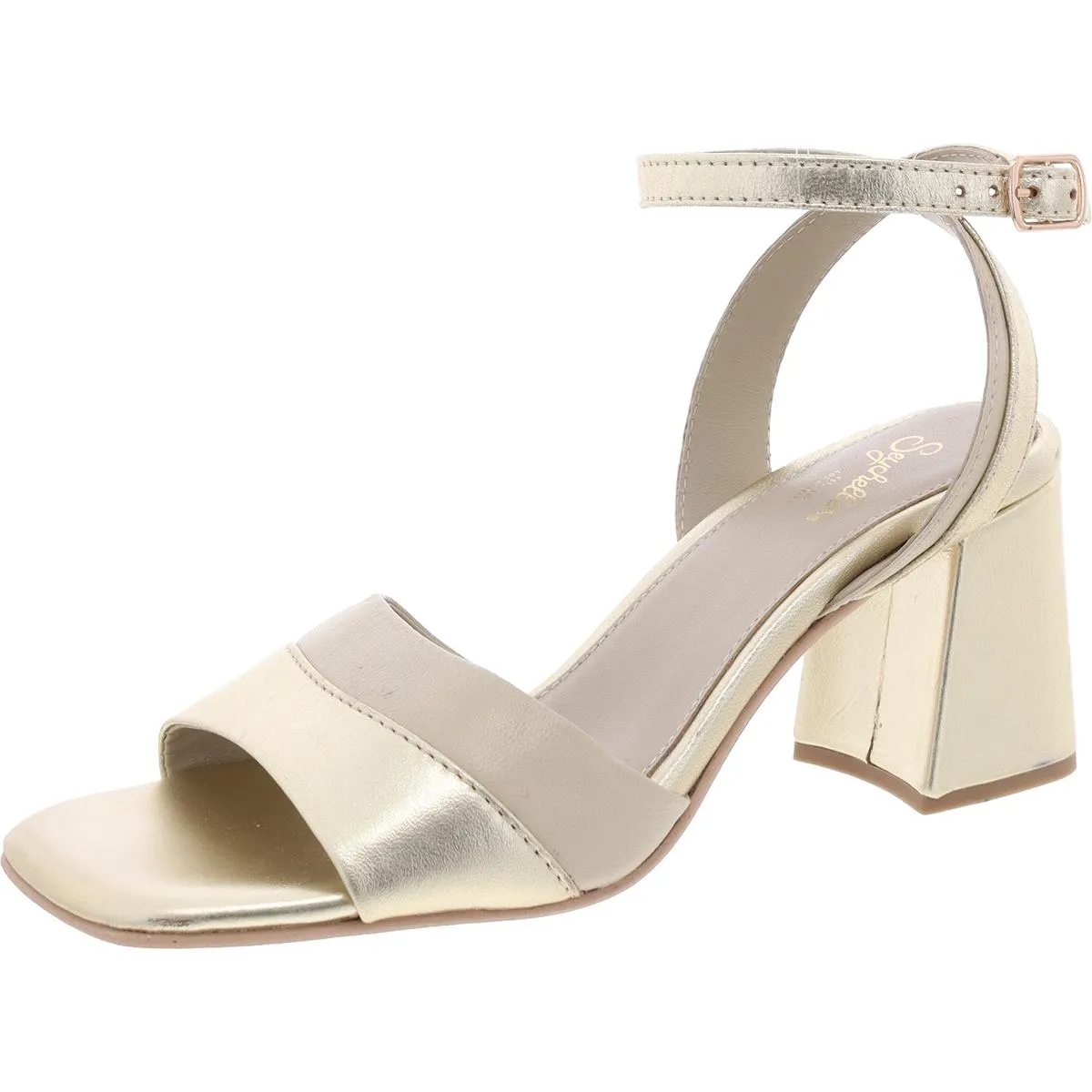 Altar Womens Leather Block Heel