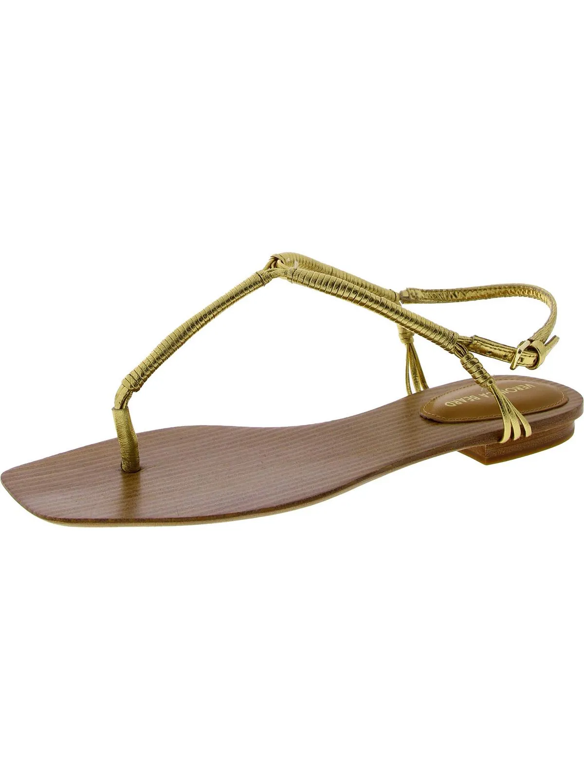 AMELIA Womens Leather Thong Flatform Sandals