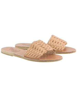 Ancient Greek Sandals Taygete Woven Leather Sandal