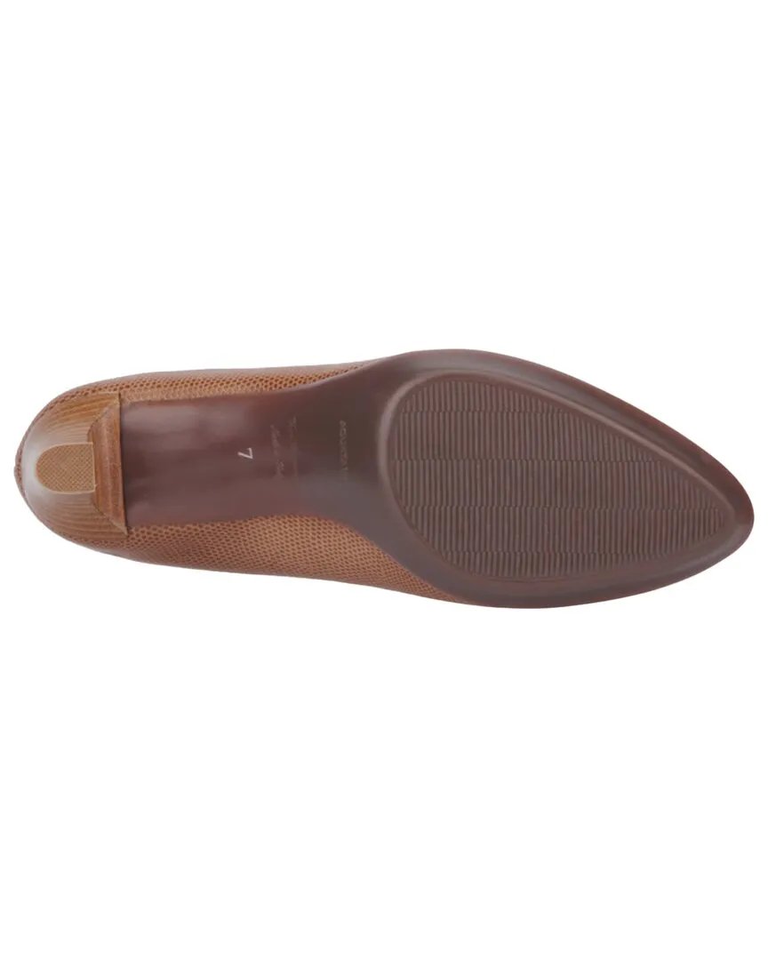 Aquatalia Rella Weatherproof Leather Pump