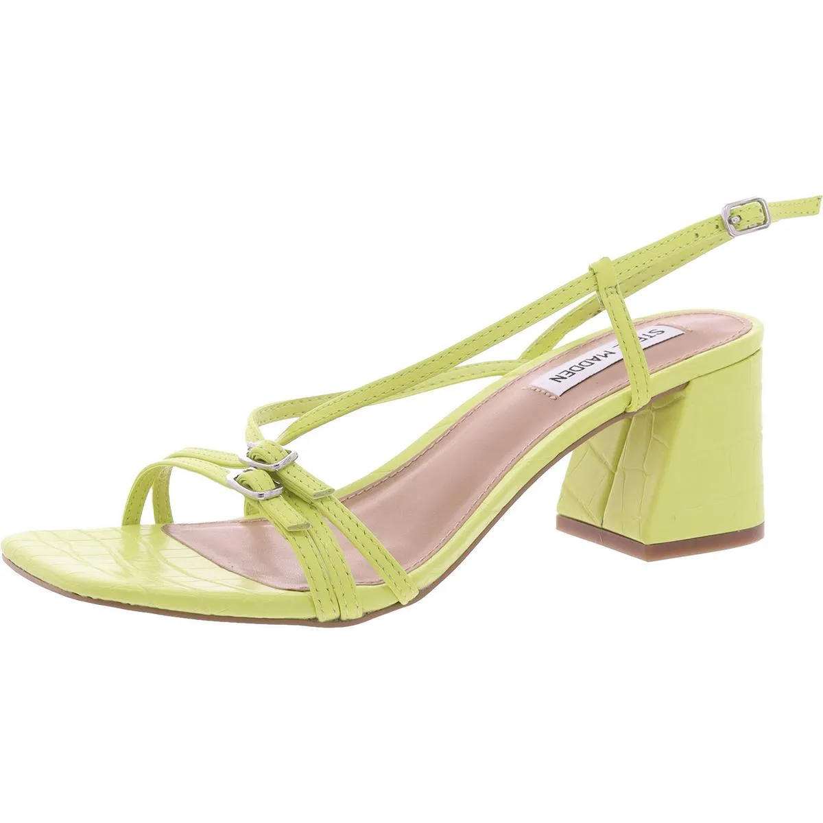 Arline Womens Leather Heels