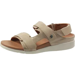 Aruba Womens Adjustable Leather Slingback Sandals
