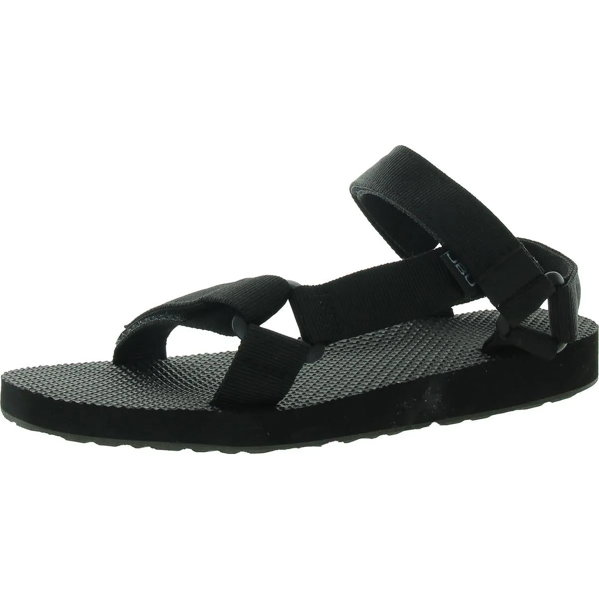 Aruba Womens Textured Adjustable Flatform Sandals