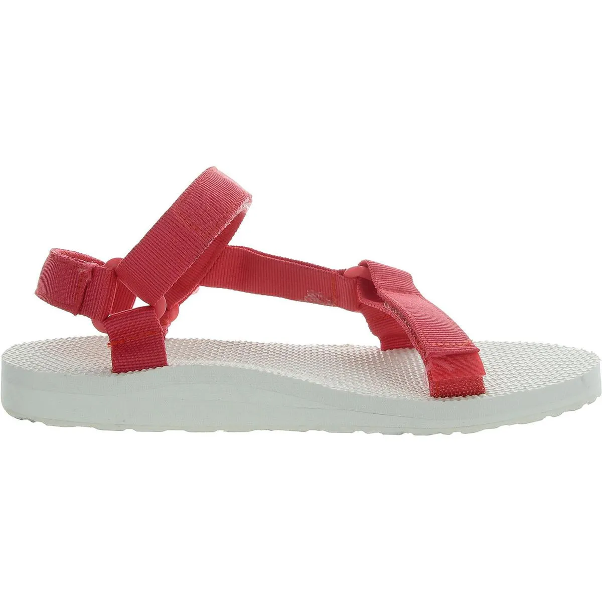 Aruba Womens Textured Adjustable Flatform Sandals