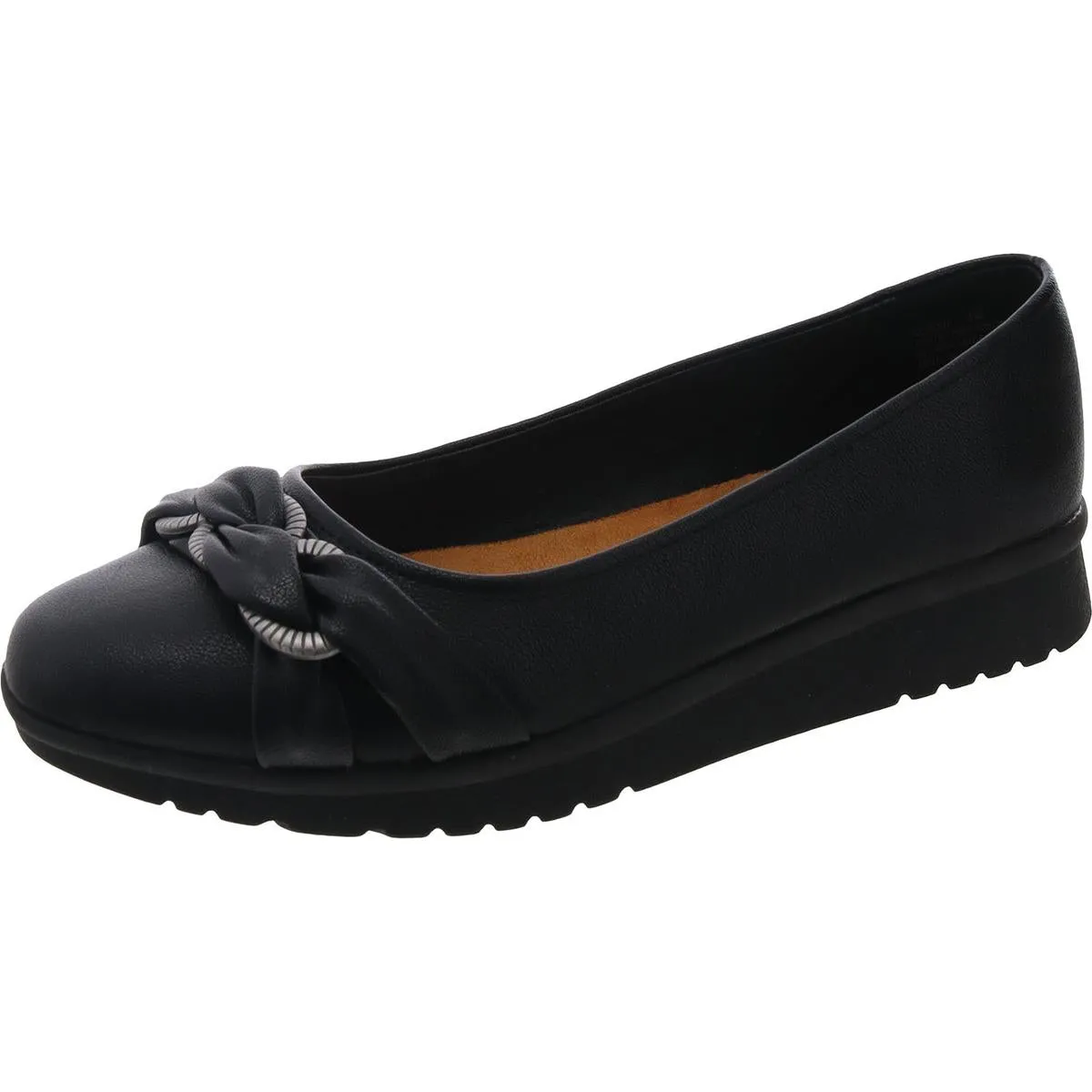 Aurora Womens Embellished Man Made Oxfords
