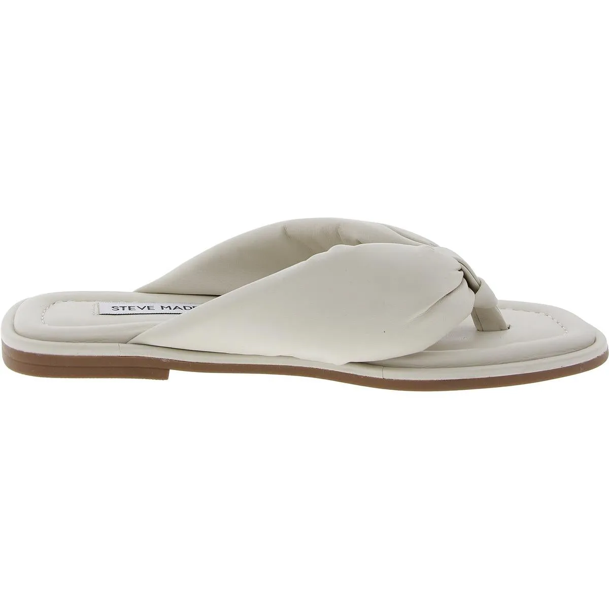 Axe Womens Solid Leather Flip-Flops
