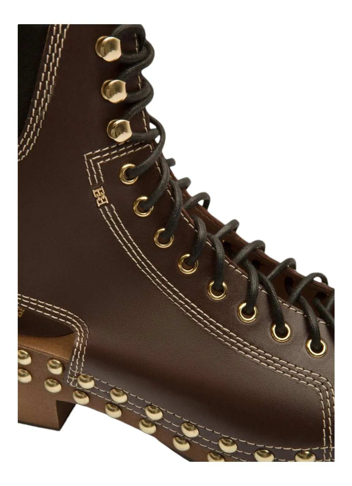 Bally Elena 6300259 Women's Ebano Studded Sandals