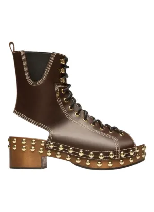 Bally Elena 6300259 Women's Ebano Studded Sandals