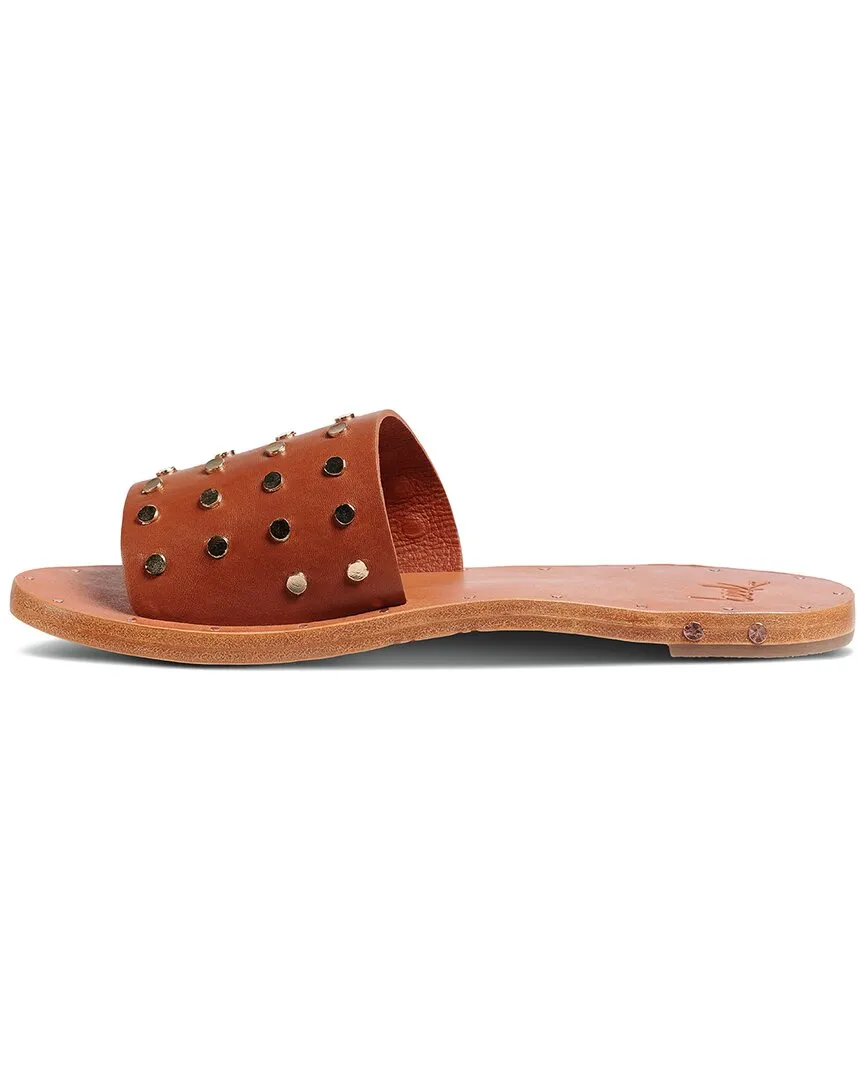 beek Lovebird Stud Leather Sandal