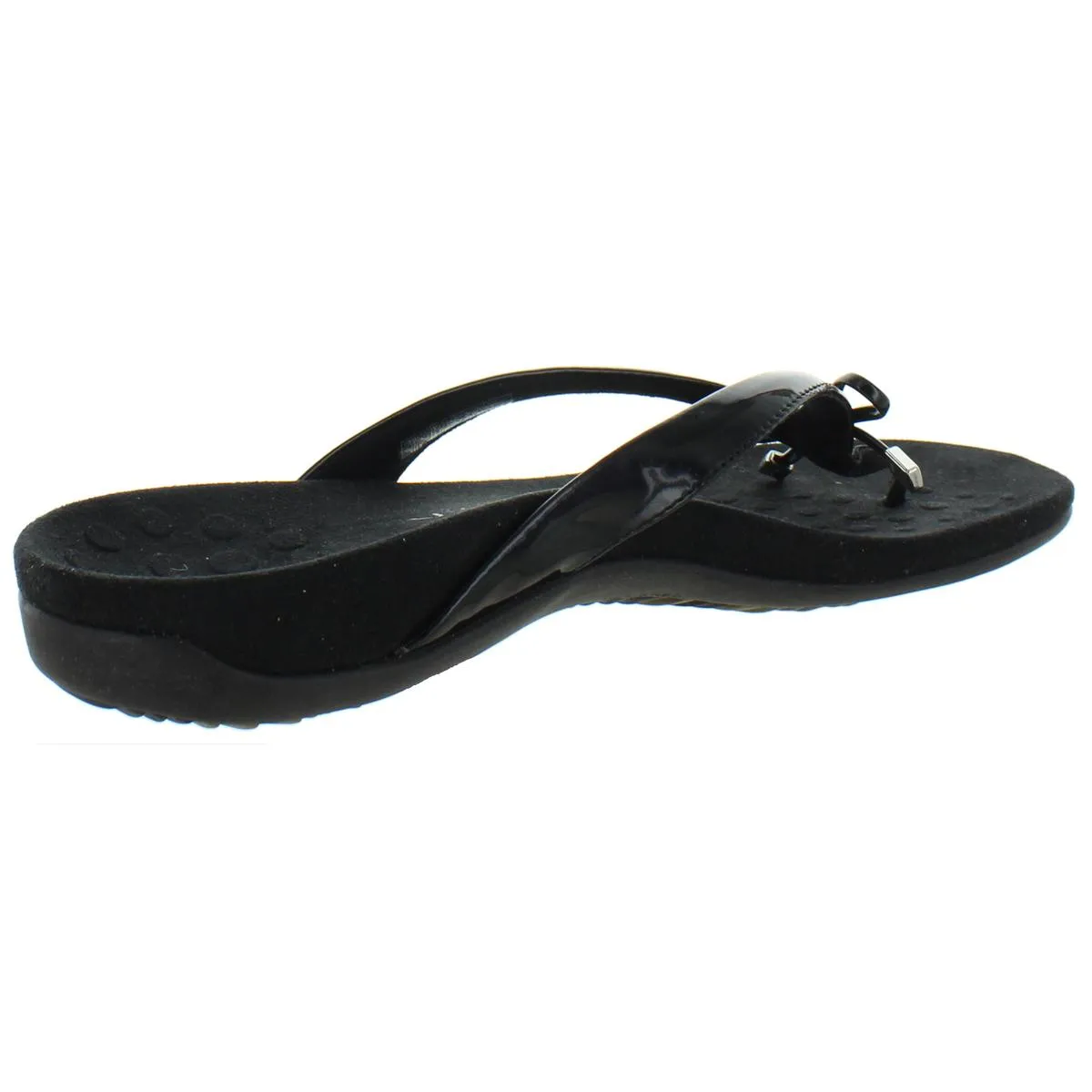 Bella II Womens Bow Orthaheel Slide Sandals