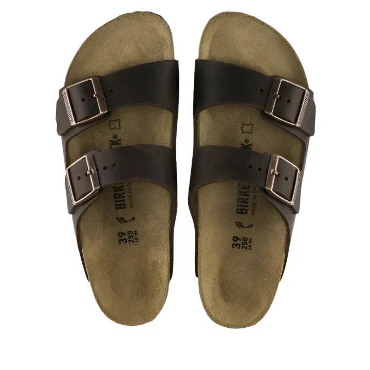 BIRKENSTOCK ARIZONA LEOI HABANA SANDALS