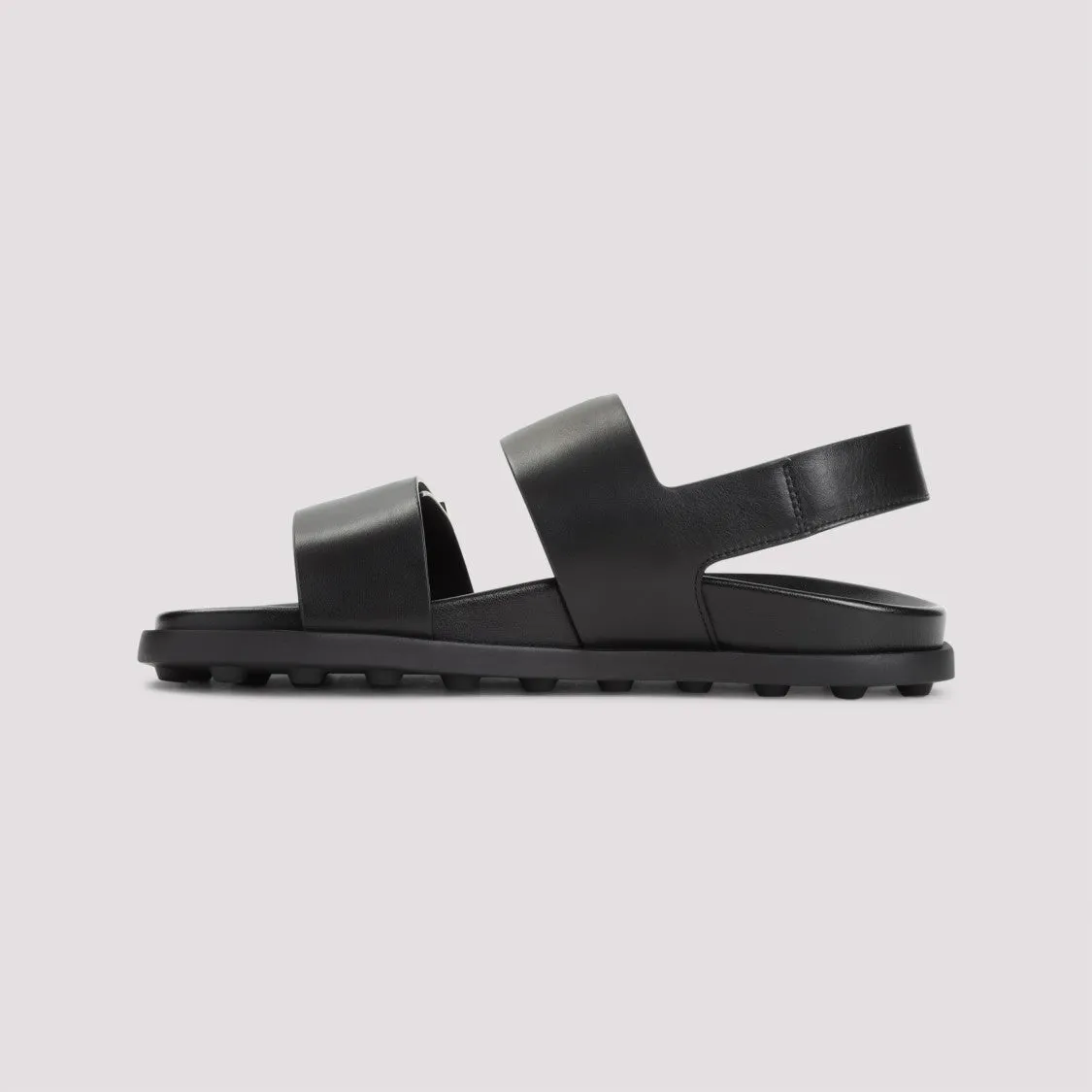Black Rubber Sandals