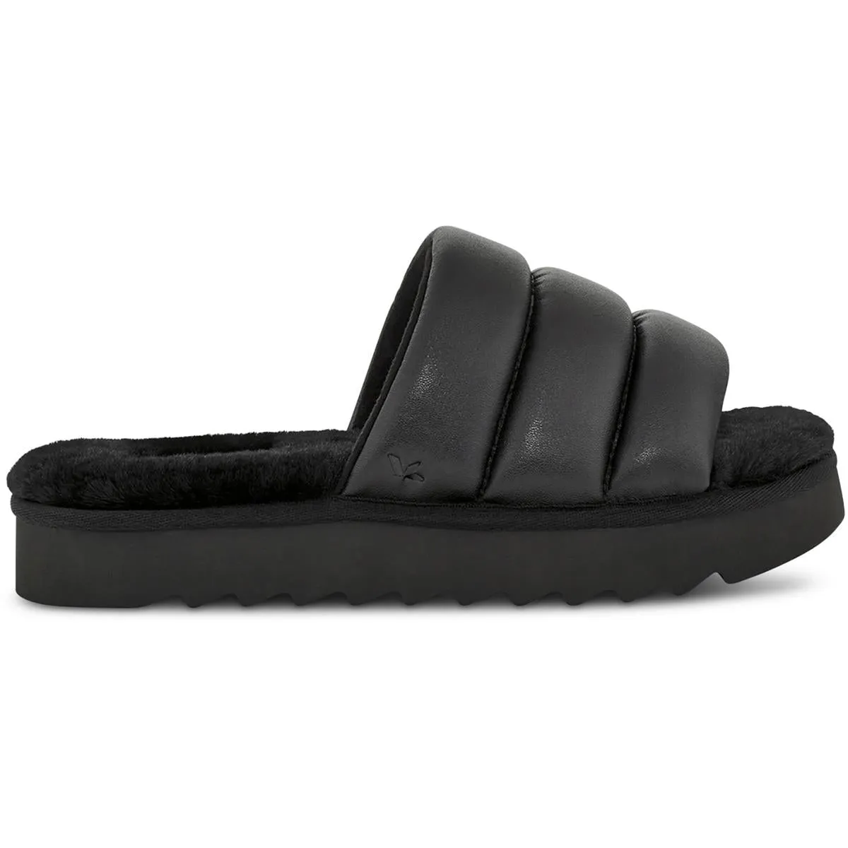 BRB Slides Womens Casual Round Toe Slide Sandals