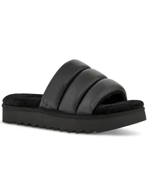 BRB Slides Womens Casual Round Toe Slide Sandals
