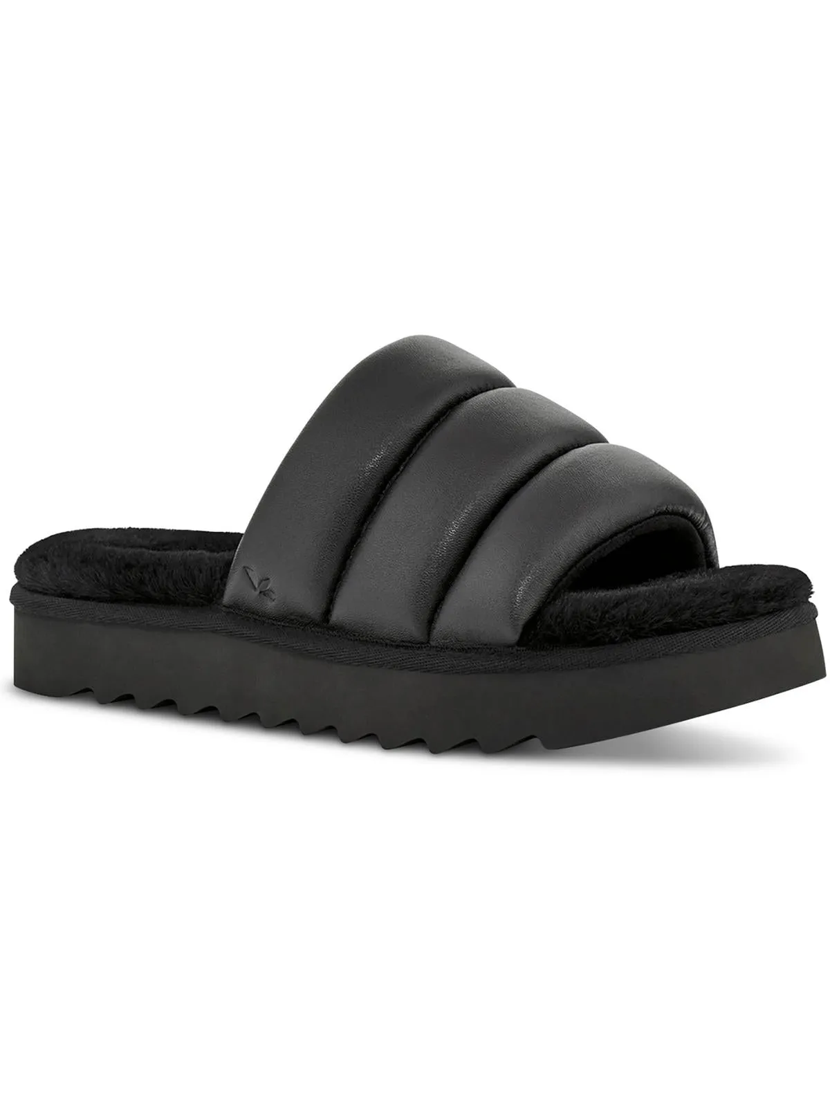 BRB Slides Womens Casual Round Toe Slide Sandals