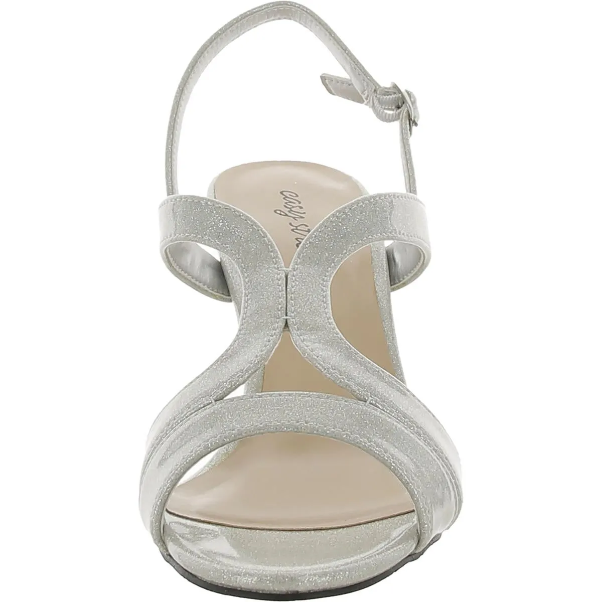 Bree Womens Ankle Strap Slingback Heels