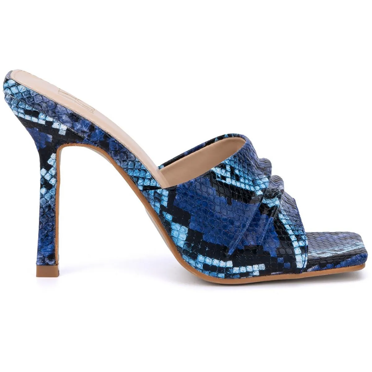 Breena Womens Padded Insole Man Made Heels