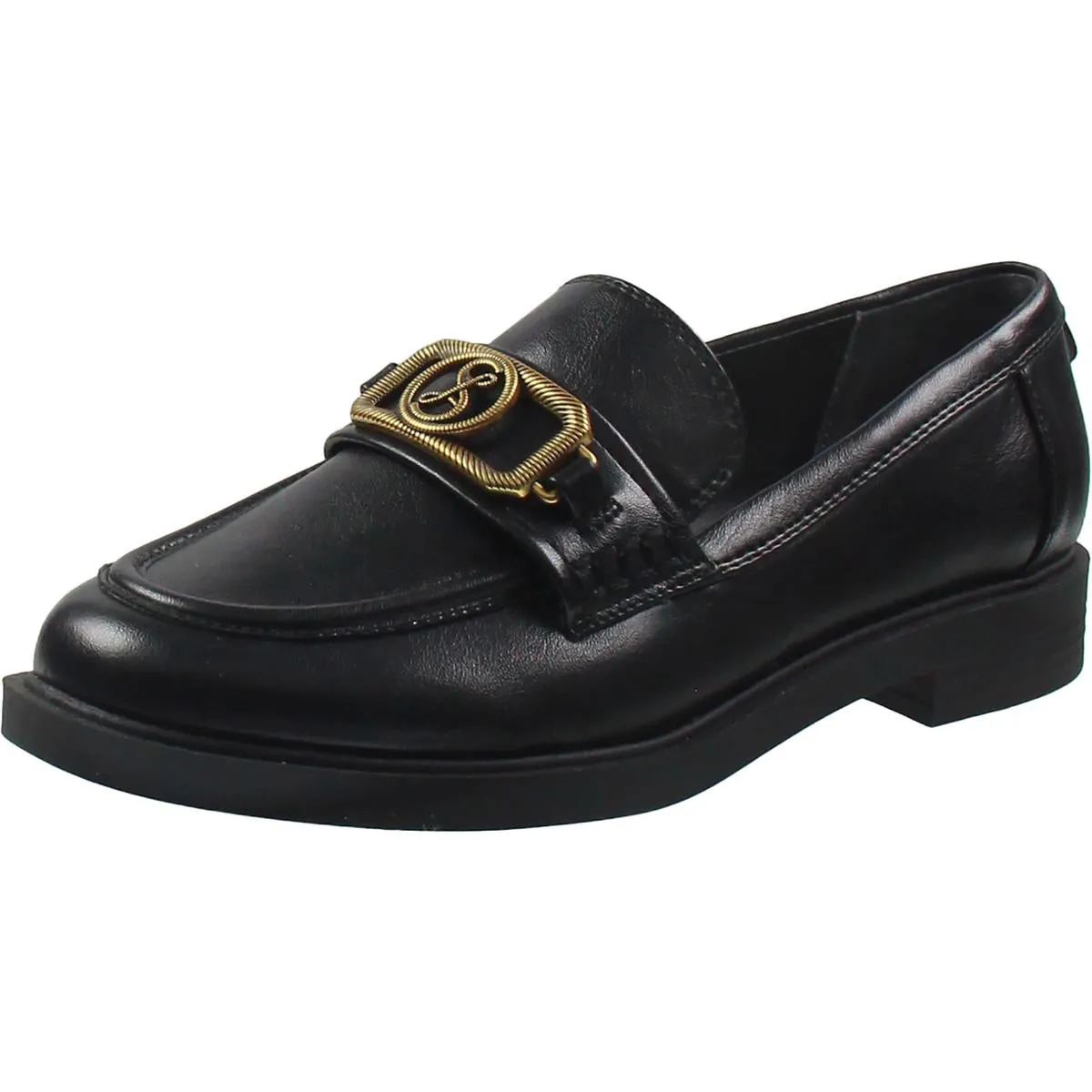 Brooklyn Womens Faux Fur Man Made Loafers