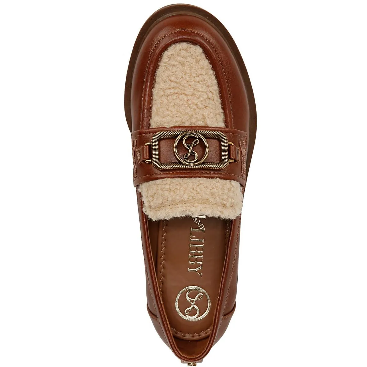 Brooklyn Womens Faux Fur Man Made Loafers