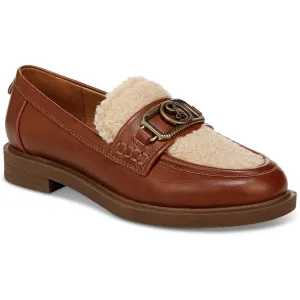 Brooklyn Womens Faux Fur Man Made Loafers