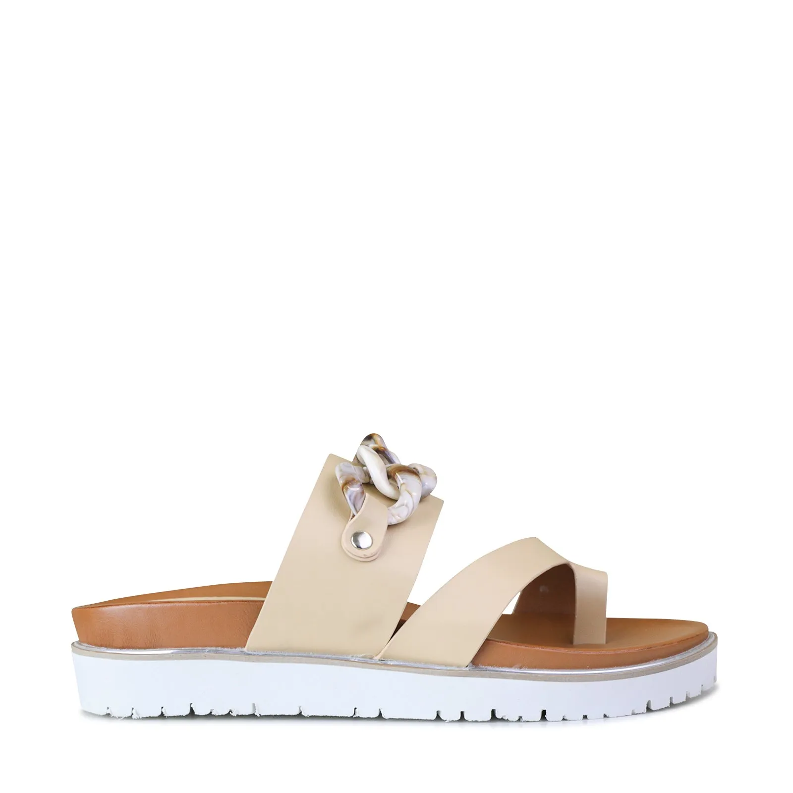 CAI SLIDE SANDALS