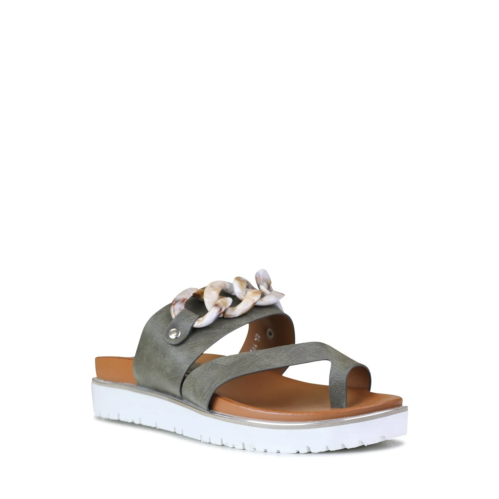 CAI SLIDE SANDALS