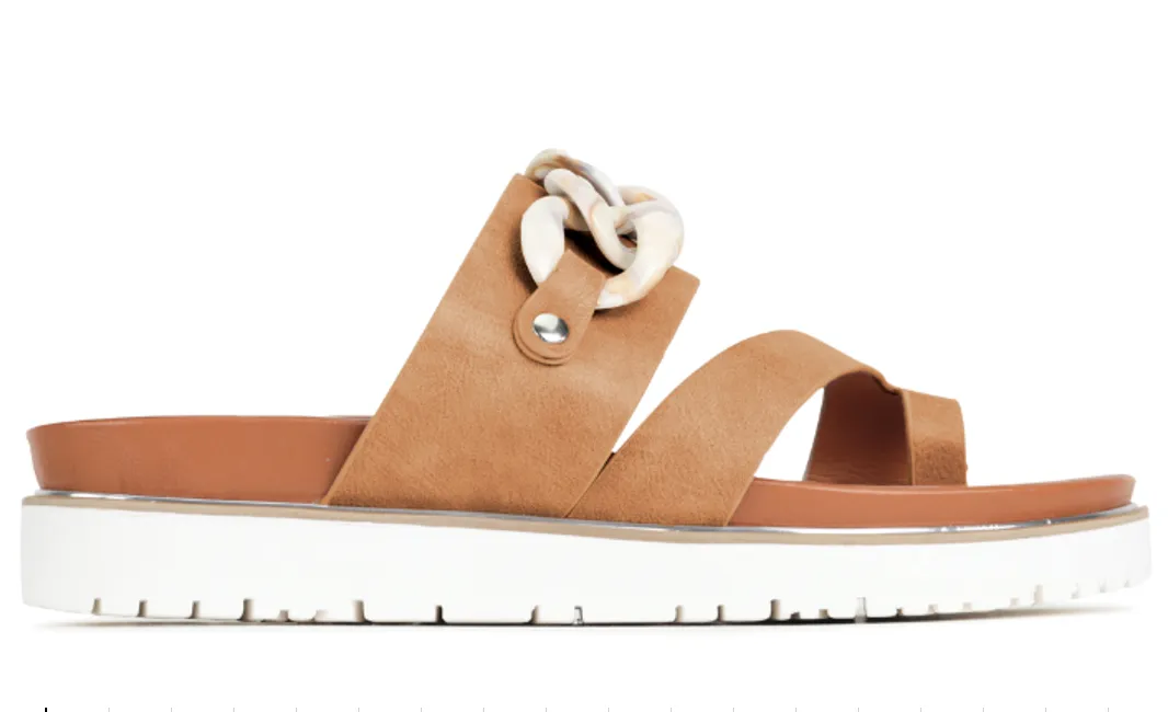 CAI SLIDE SANDALS