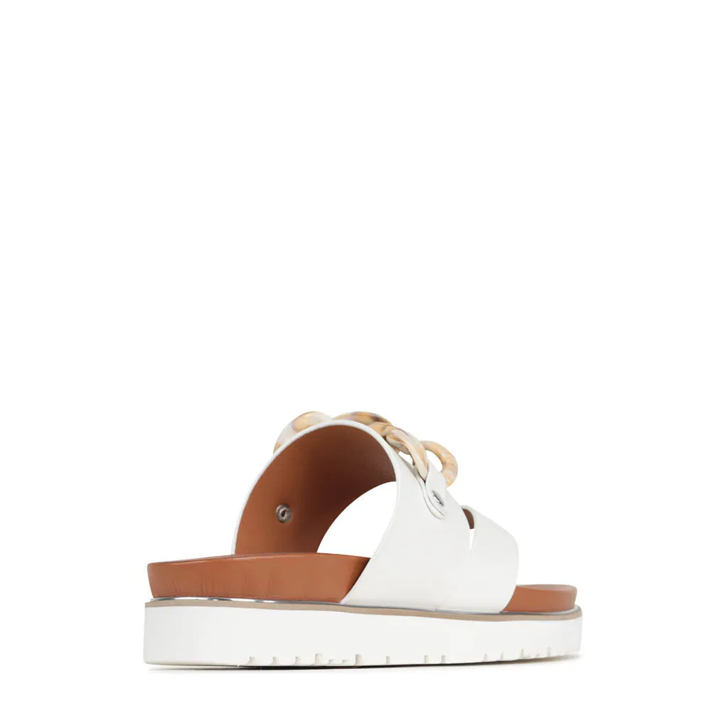 CAI SLIDE SANDALS