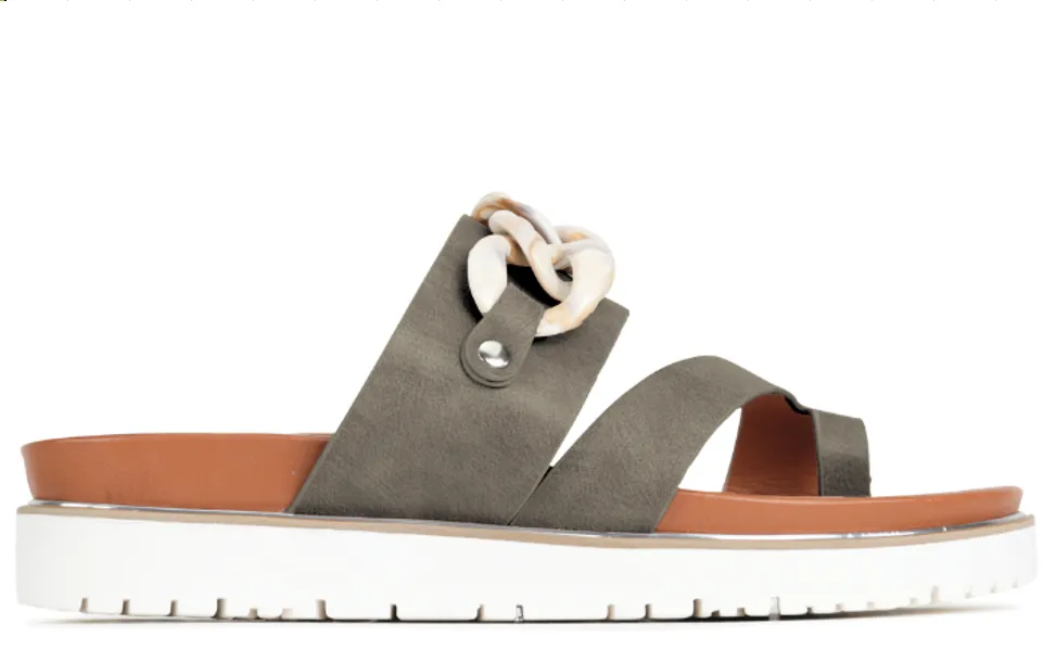 CAI SLIDE SANDALS