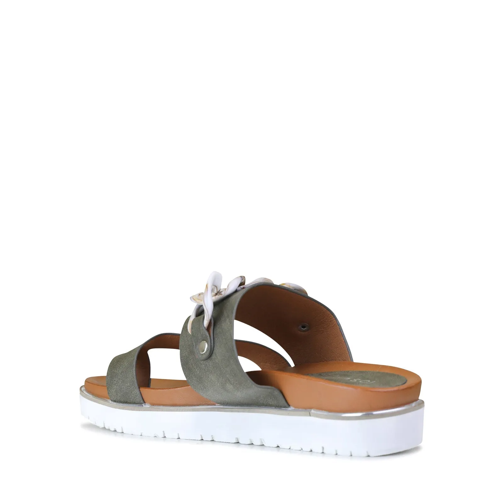 CAI SLIDE SANDALS