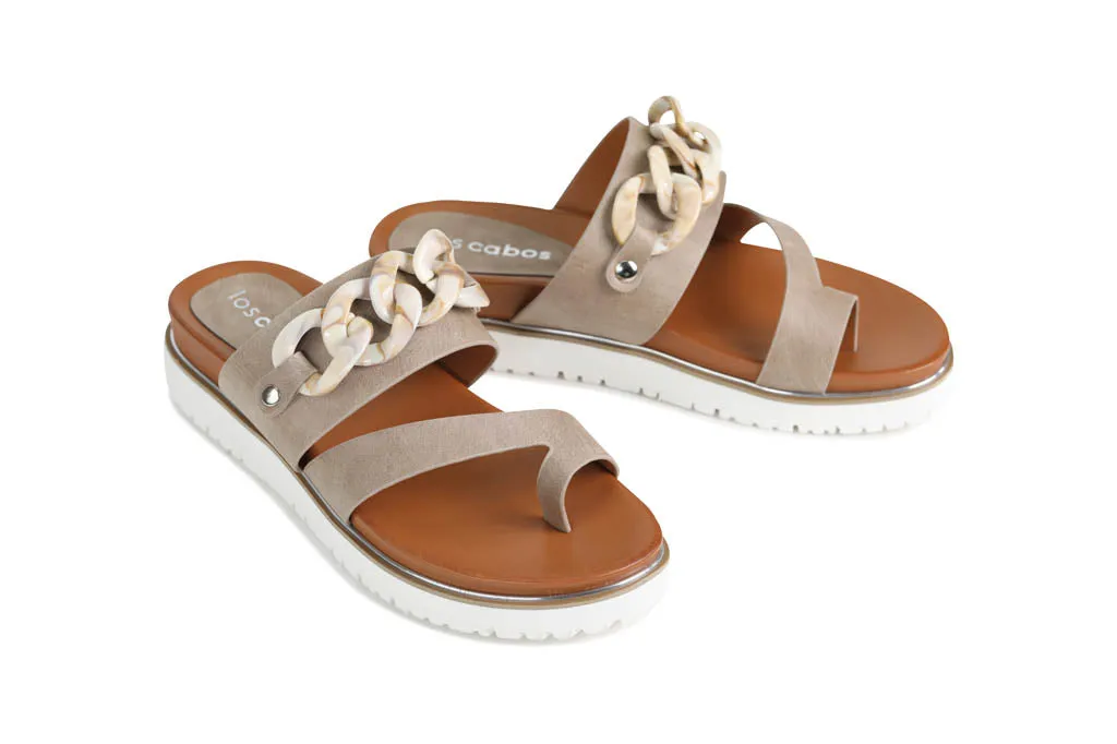CAI SLIDE SANDALS