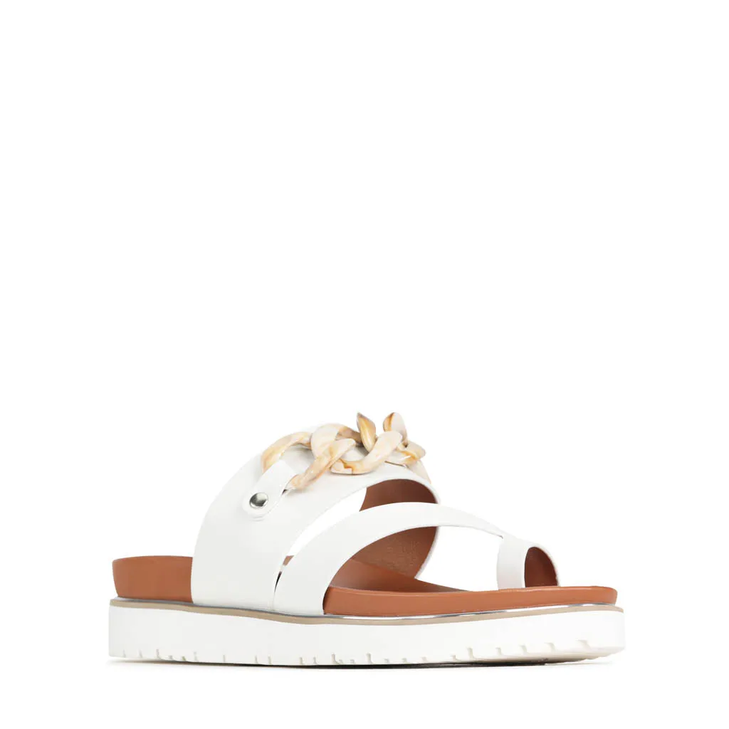 CAI SLIDE SANDALS