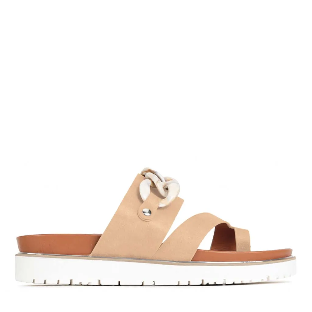 CAI SLIDE SANDALS