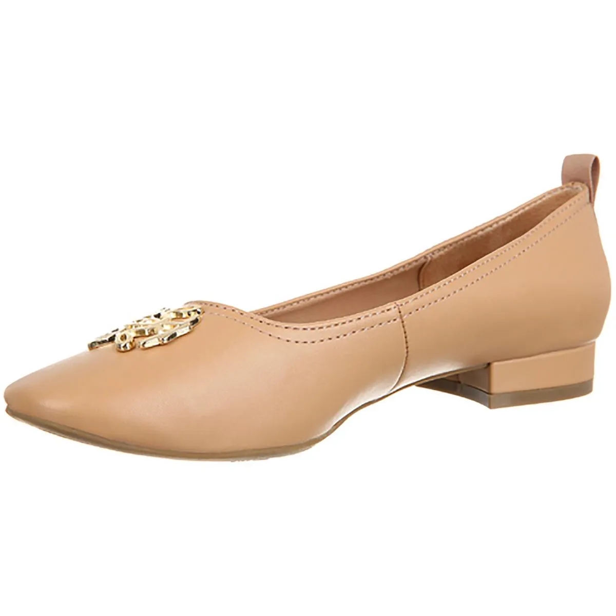 Cameo 3 Womens Toe Cap Faux Leather Block Heels
