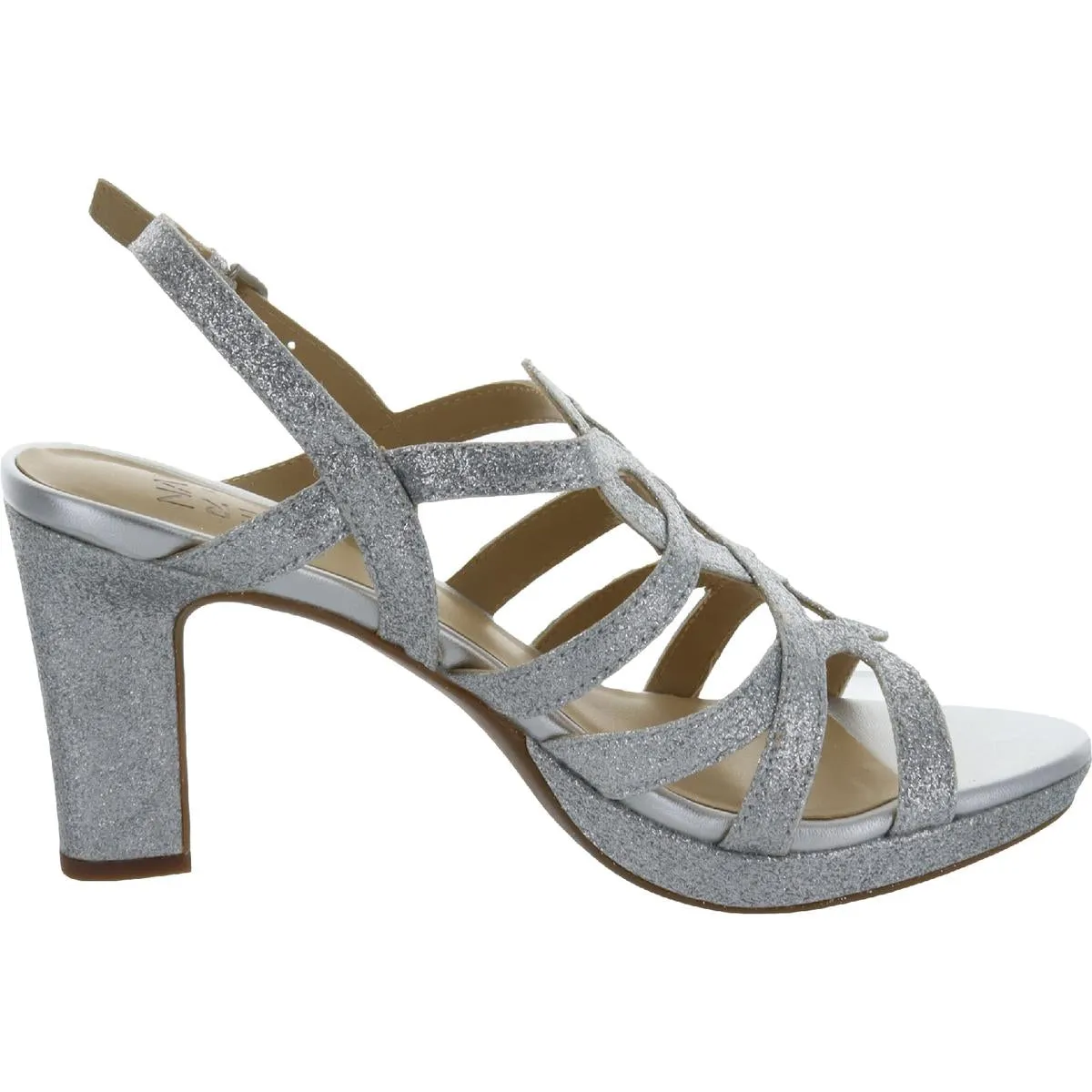 Cameron Womens Strappy Dress Heels