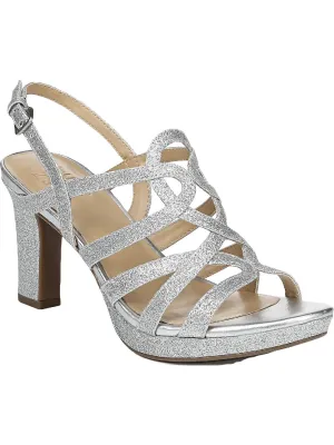 Cameron Womens Strappy Dress Heels