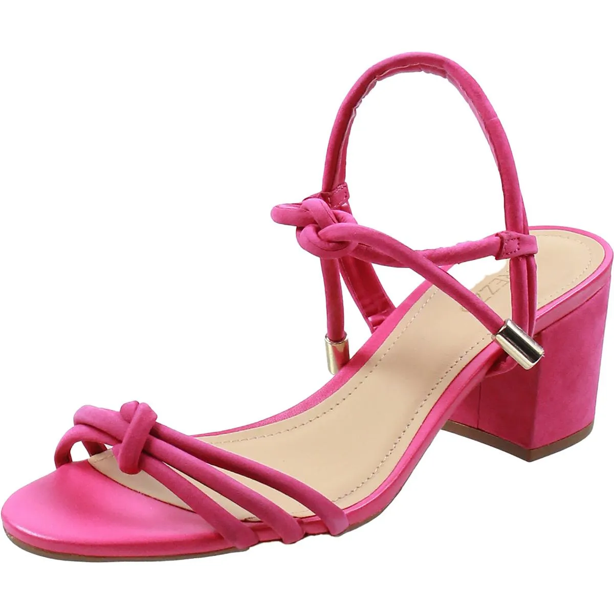 Camila Womens Block Heel Nubuck Heels