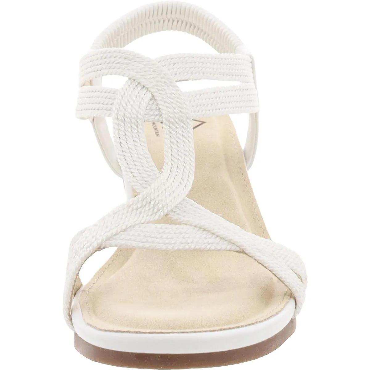 Candelle Womens Stretch Wedge Slingback Sandals