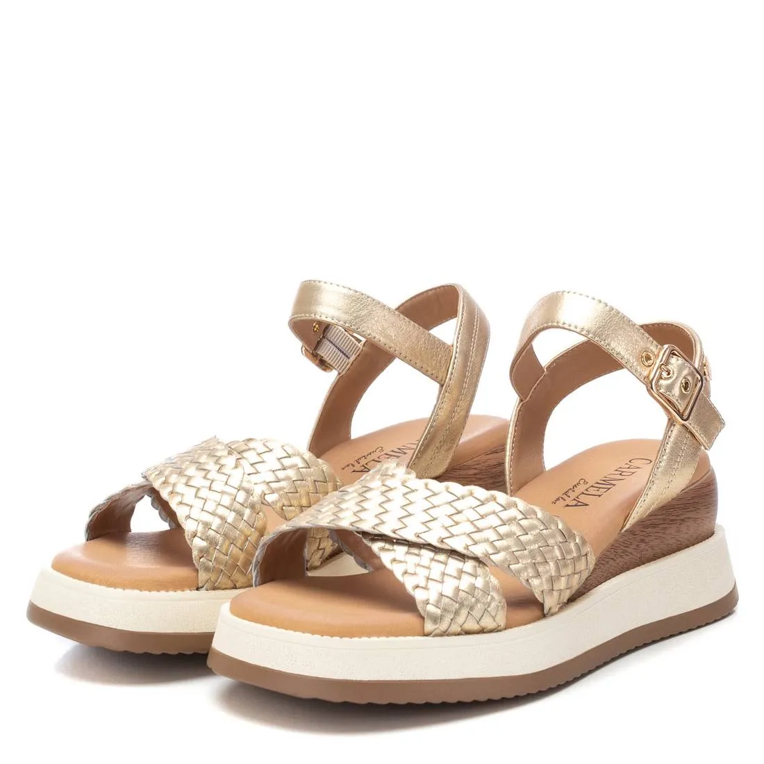 Carmela Leather Women's Casual Sandals by Xti
